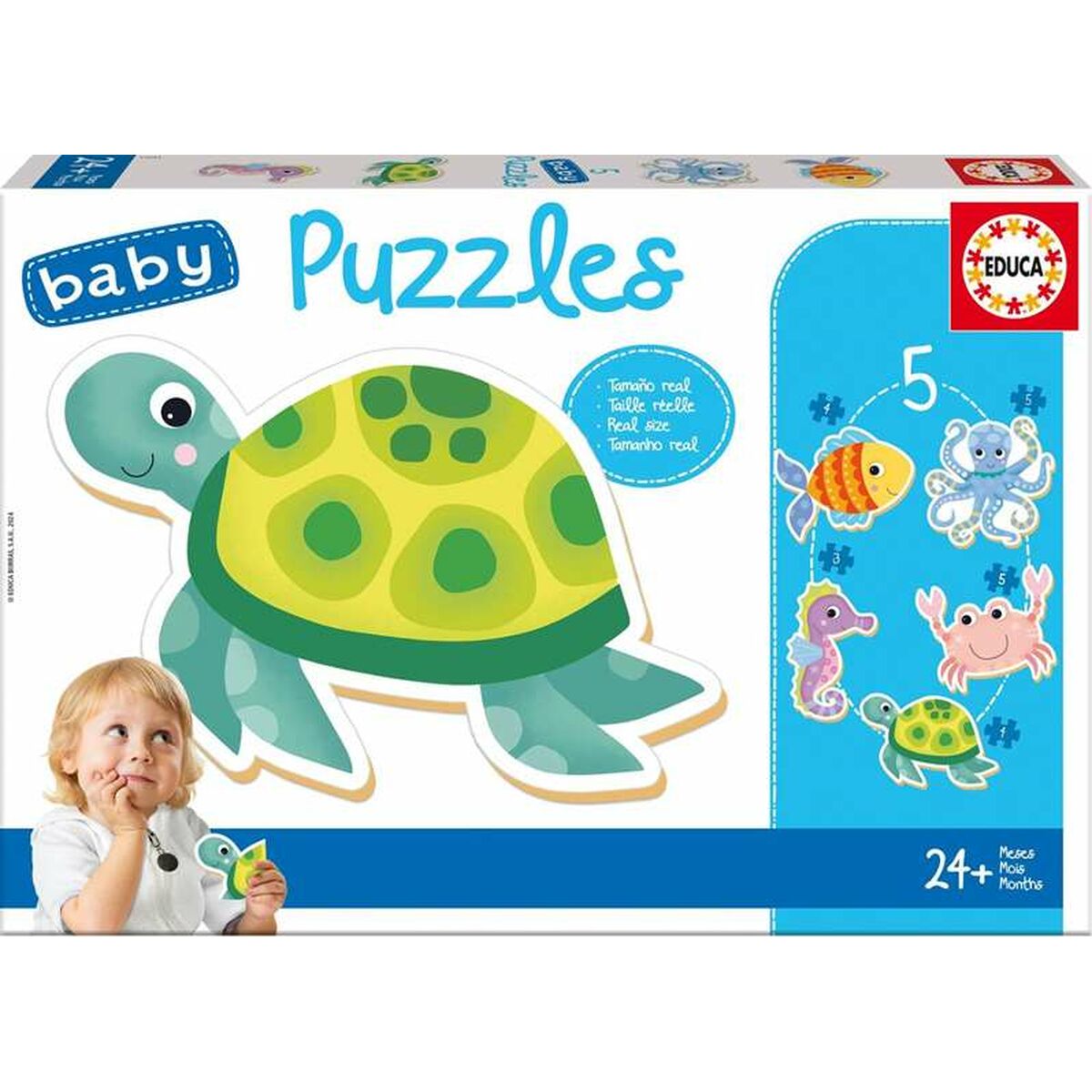 Set de 5 Puzzles Educa Infantil - You Like It Store