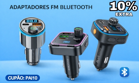 Transmissores FM Bluetooth