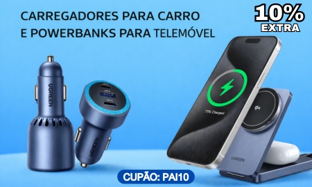 Carregadores de Parede e Carro